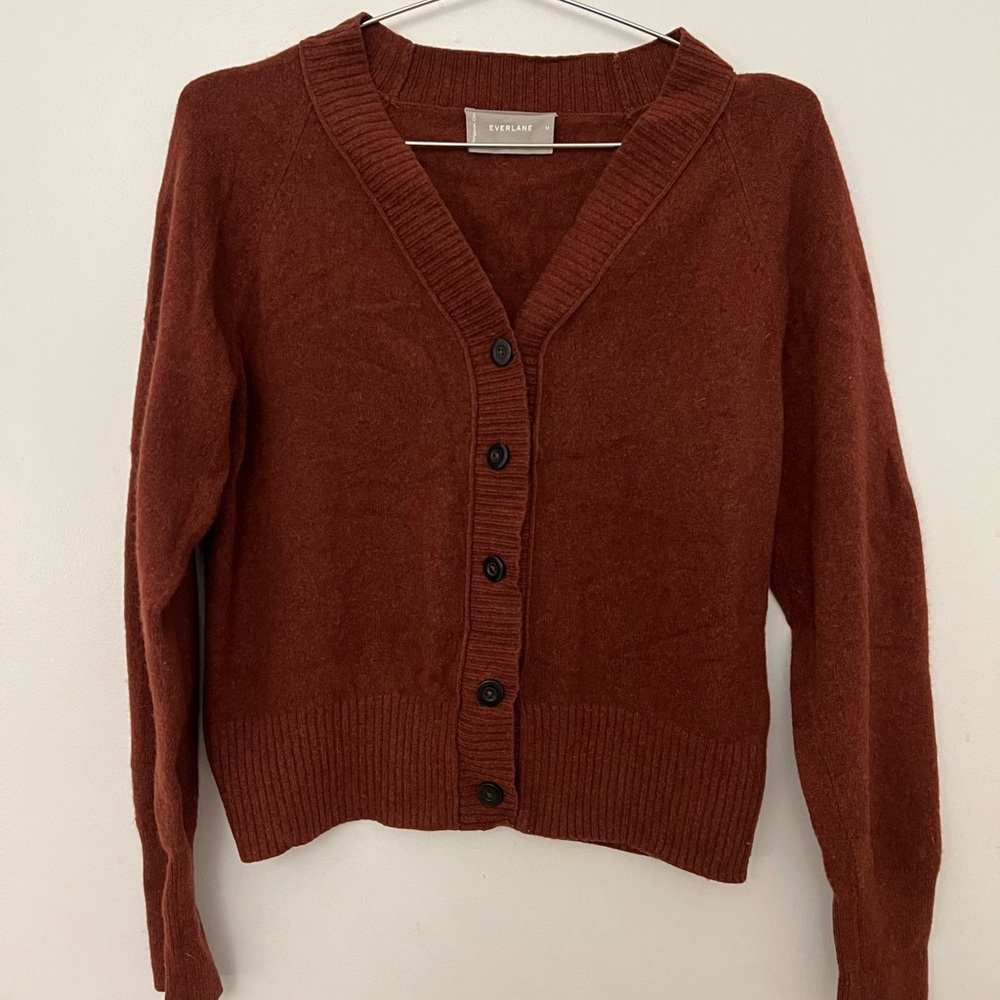 Everlane ReCashmere Varsity Cardigan